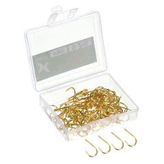 PATIKIL 9# claw hook pack with durable gold-tone finish