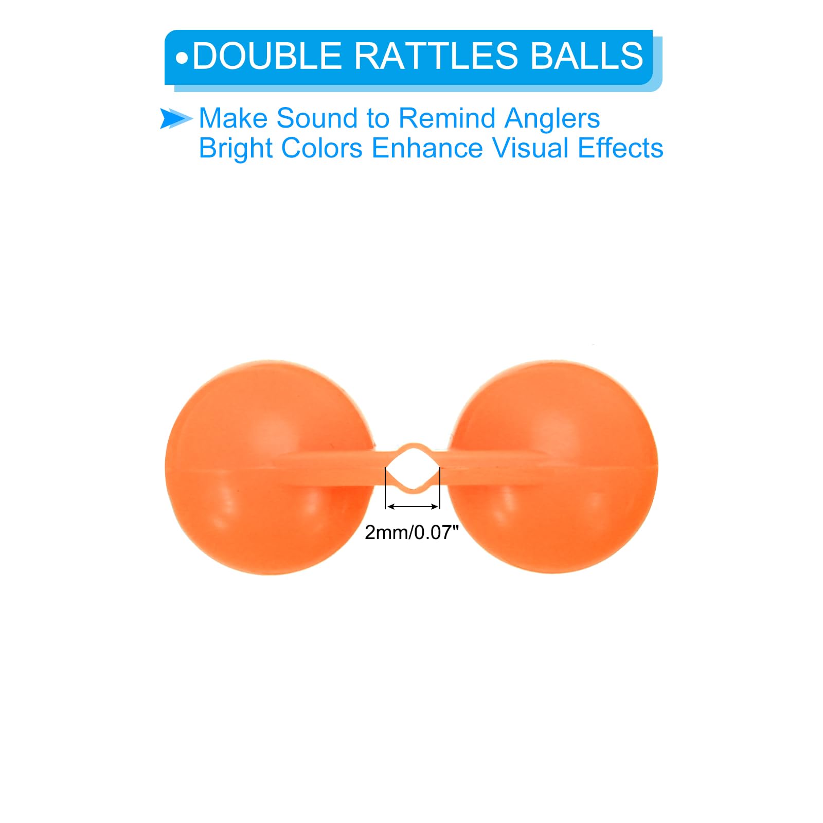 PATIKIL ABS plastic beads closeup highlighting color