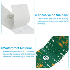 PATIKIL adhesive fish ruler highlights clear centimeter marks for regulatory compliance checks.