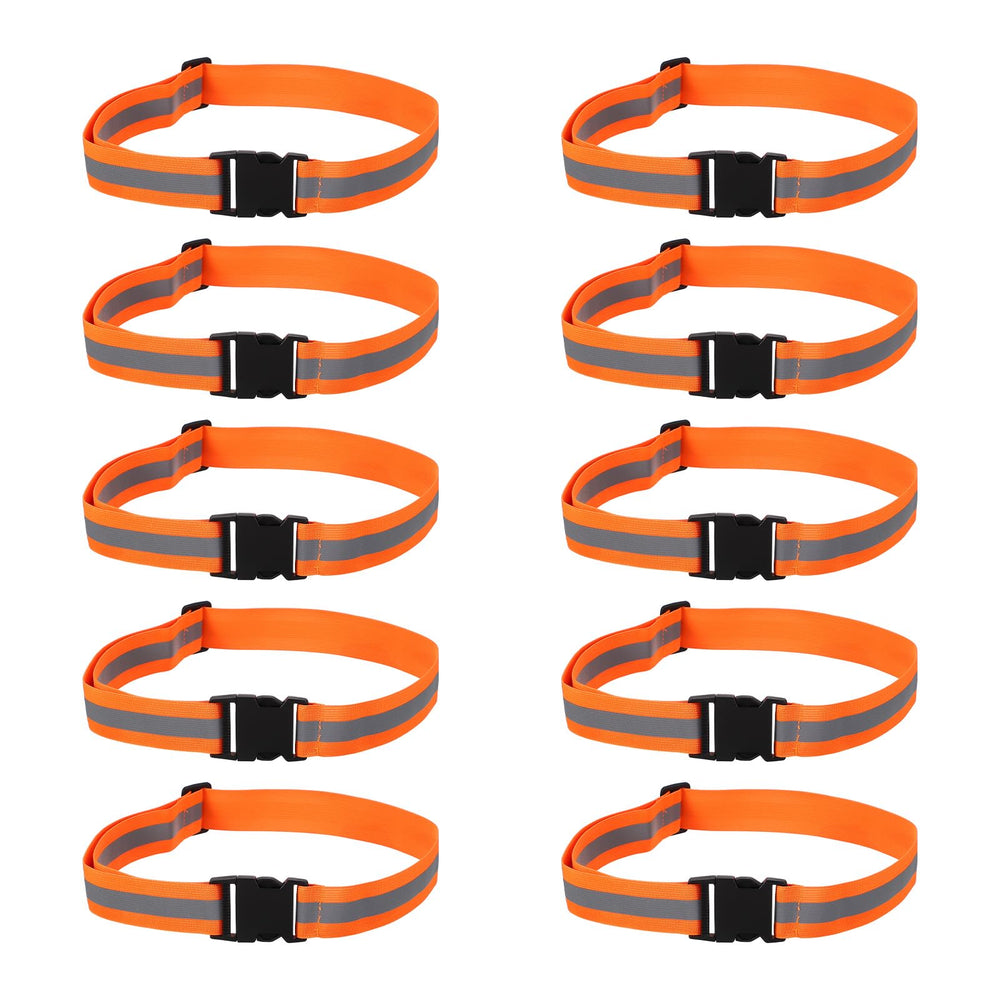 PATIKIL adjustable reflective running belt with buckle for secure waist wear during workouts.