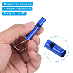 PATIKIL aluminum waterproof whistle with no moving parts for all-weather signaling