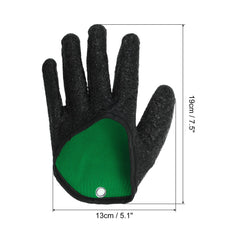 PATIKIL anti-slip latex surface on glove provides reliable grip in wet conditions
