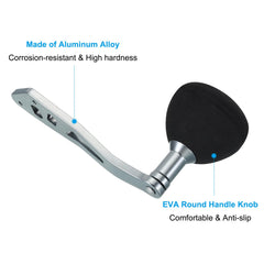 PATIKIL baitcasting power handle packaging includes all mounting hardware.
