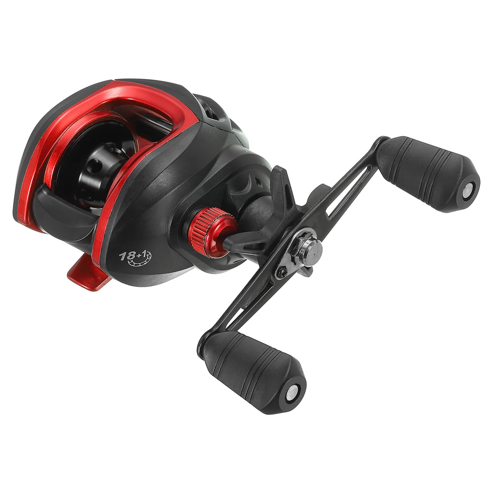 PATIKIL baitcasting reel main view shows compact, durable design for versatile fishing.