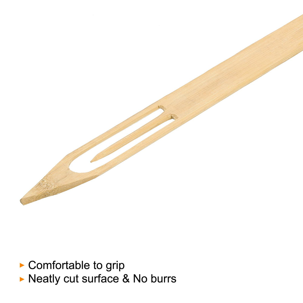 PATIKIL bamboo netting tool Natural Color offers lightweight, burr-free handling for repairs.