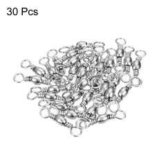PATIKIL Barrel Swivel demonstrates 360-degree rotation under tension to minimize line twist.