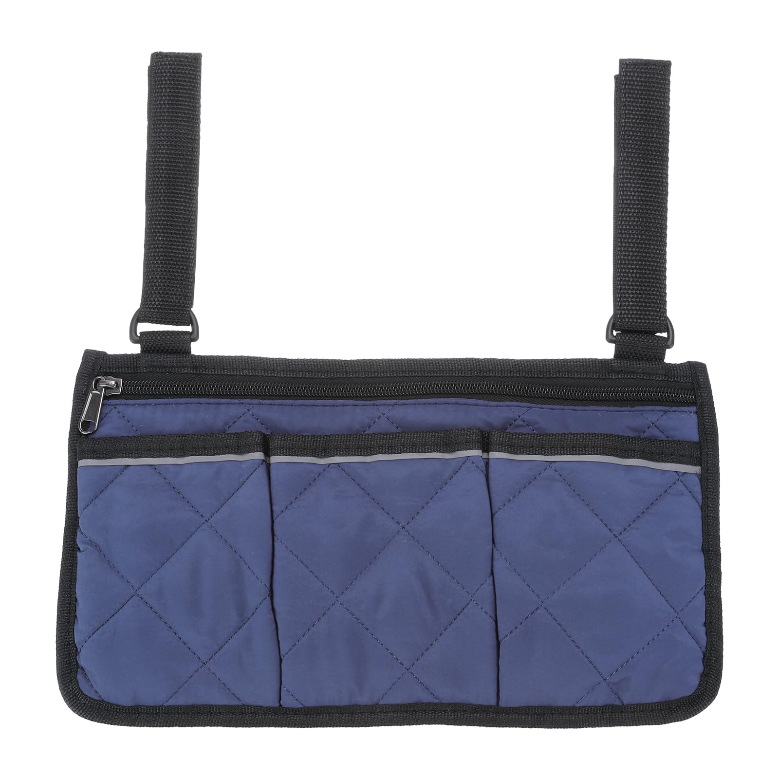 PATIKIL beach chair armrest bag teal keeps essentials within reach.