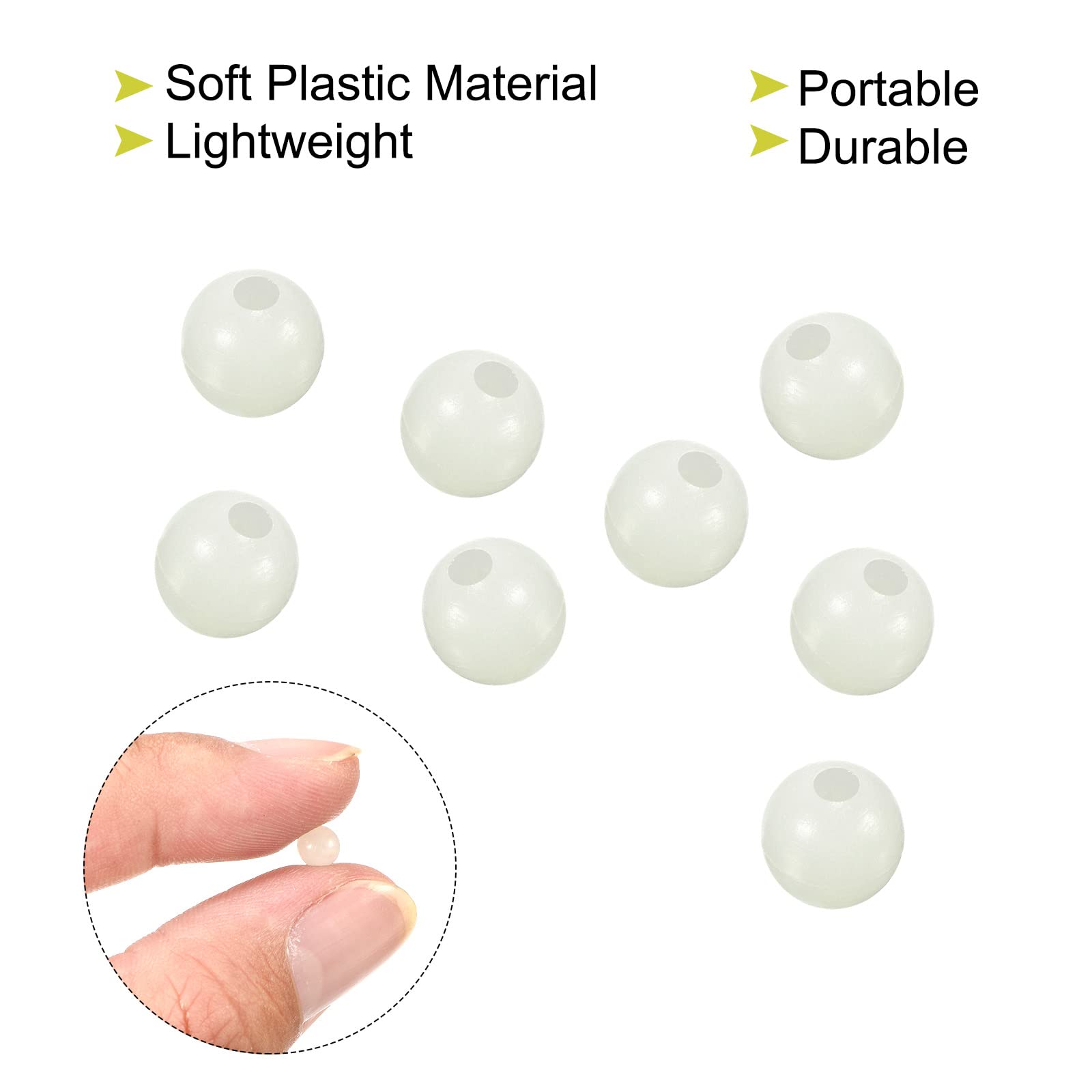 PATIKIL beads for saltwater and freshwater use, quickly installed on lines