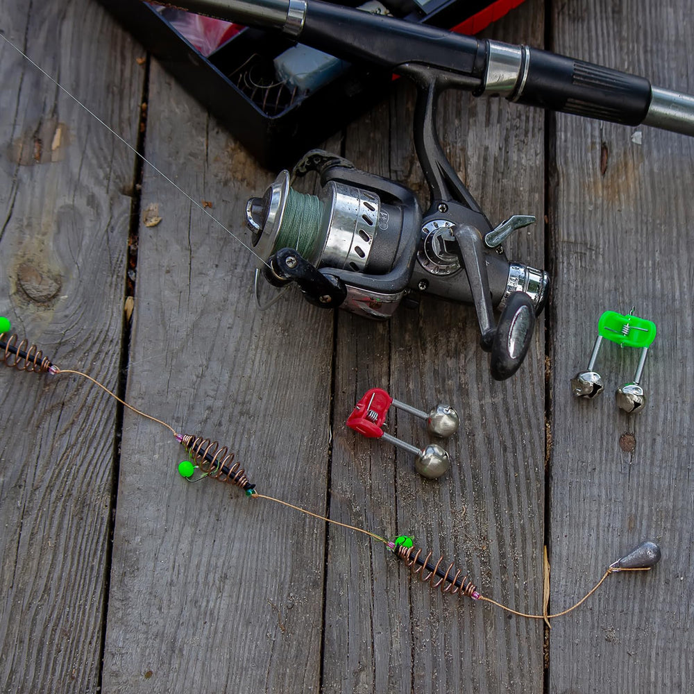 PATIKIL beads on lures and hooks enhance rig flexibility and protection.