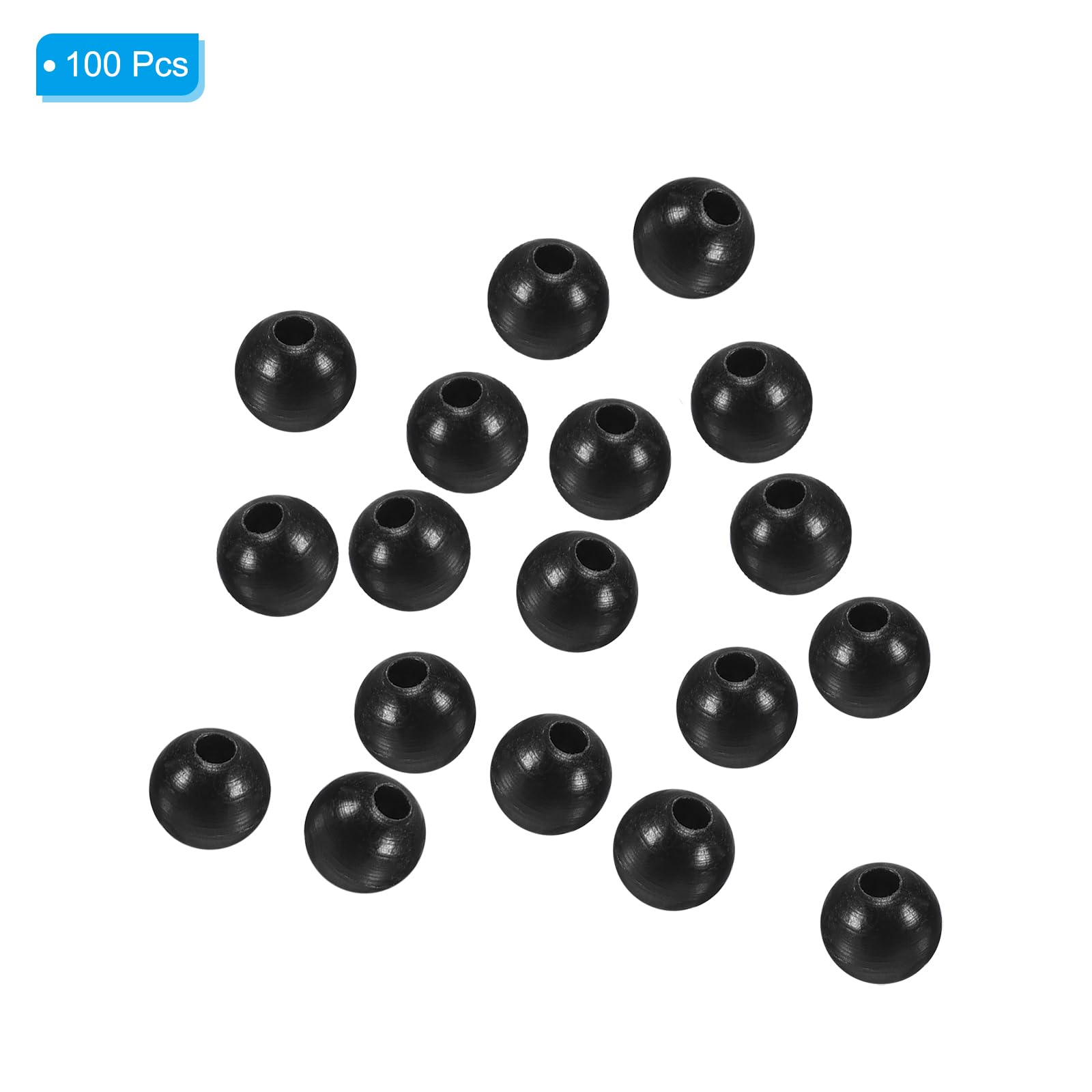 PATIKIL black fishing beads attract fish with bright color and contrast