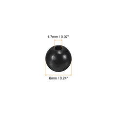 PATIKIL black soft plastic beads offer durable, flexible beads for quick rigs.