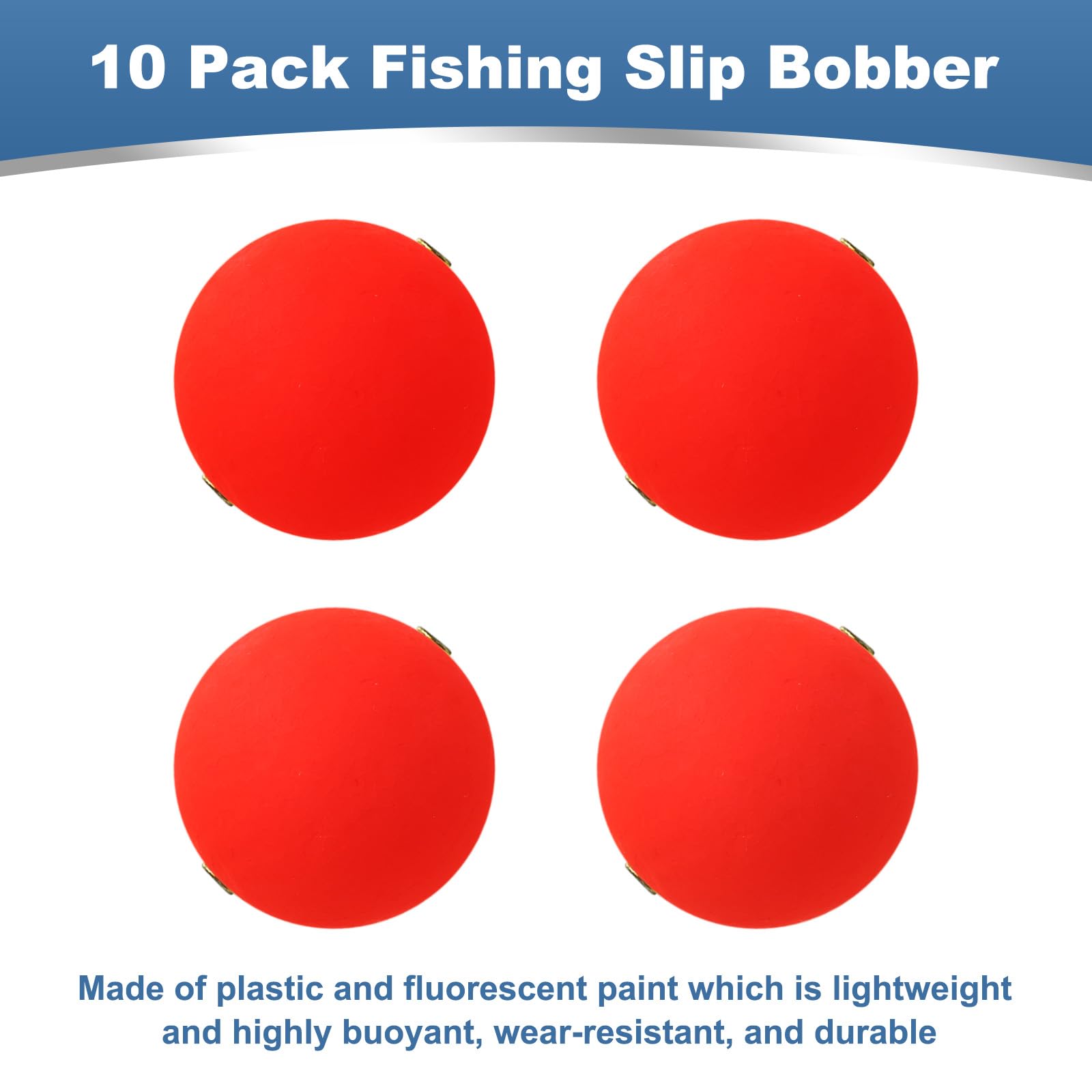 PATIKIL 36mm diameter bobber keeps bait suspended at depth.