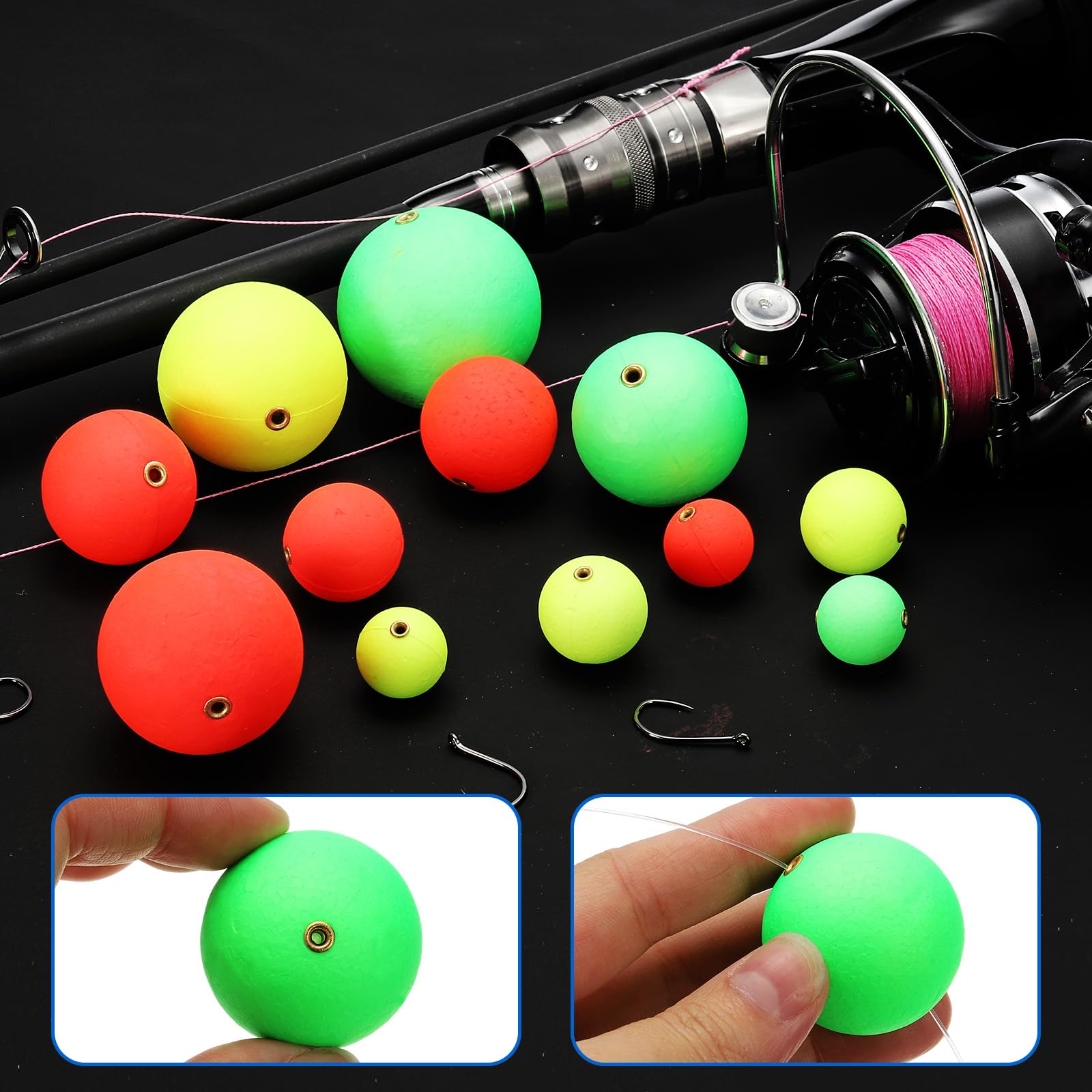 PATIKIL bobber keeps bait off bottom to avoid snags