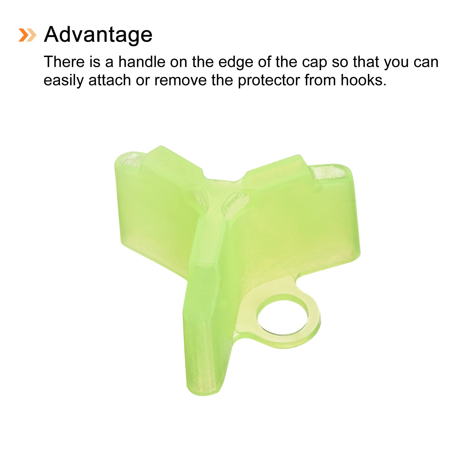 PATIKIL bonnet fits standard 1/0 and 2/0 treble hooks securely.