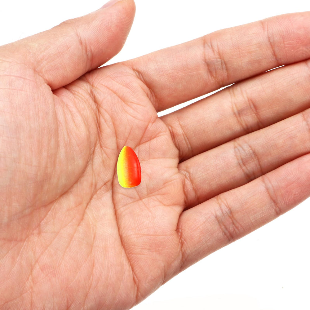 Bright red-yellow PATIKIL floats increase visibility in sun and murky water