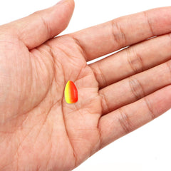 Bright red-yellow PATIKIL floats increase visibility in sun and murky water