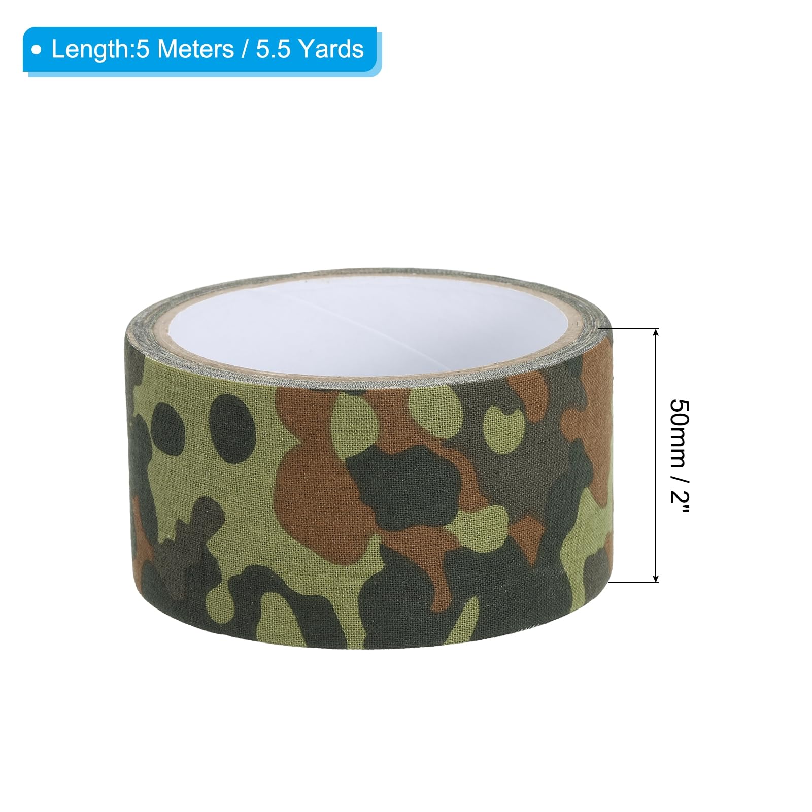 PATIKIL camo tape green wrap applied to gear blends with surroundings