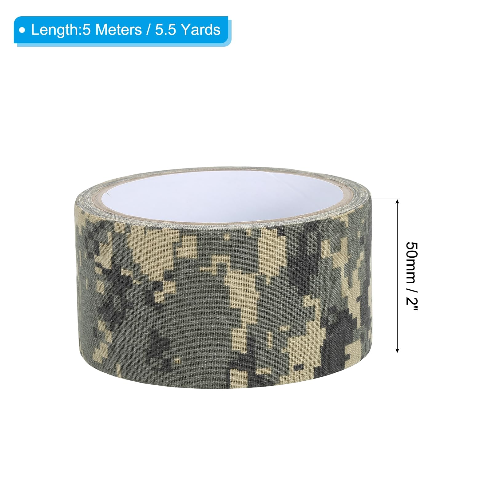 PATIKIL camouflage wrap applied on gear for quick residue-free protection