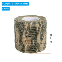 PATIKIL camouflage wrap self-adhesive for quick, residue-free securing on equipment