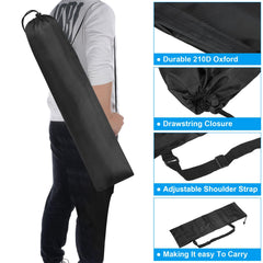 PATIKIL camp chair bag closed with drawstring for quick packing
