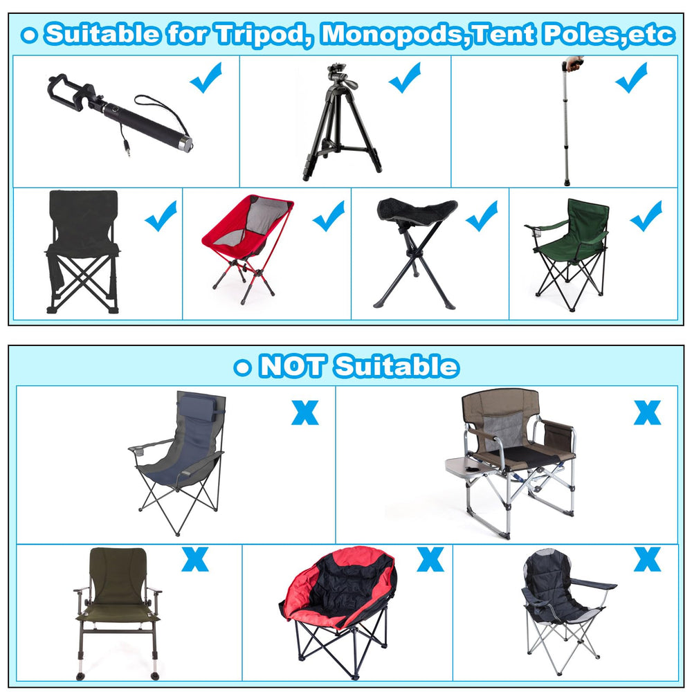 PATIKIL camp chair bag with drawstring closure secures contents.