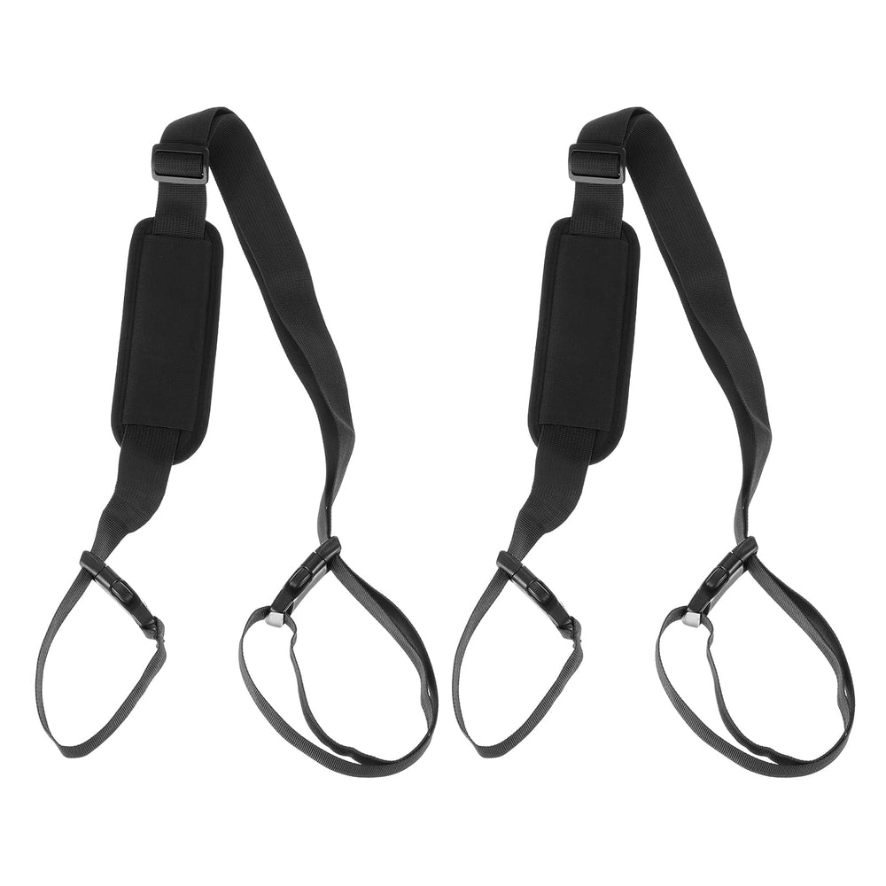 PATIKIL two-pack beach chair straps for easy transport.
