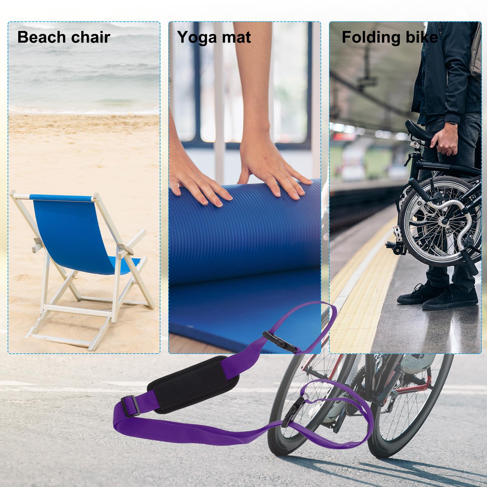 PATIKIL packing strap set helps tidy gear during trips.