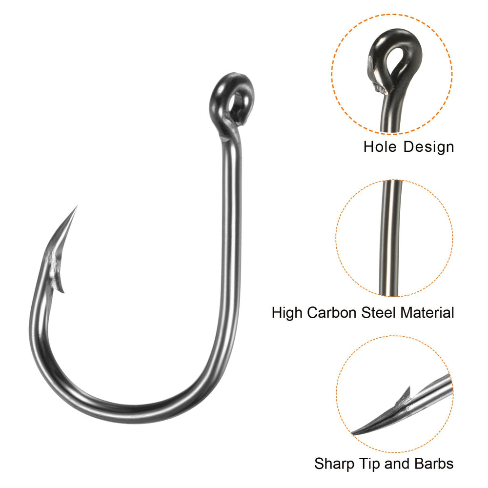 PATIKIL 3# to 12# size range for versatile freshwater and saltwater fishing.