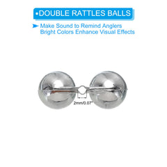 PATIKIL catfish rattle beads in water action illustrate sound cues that attract fish