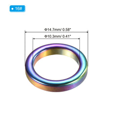Close-up of PATIKIL ceramic guide ring showing smooth surface and strong construction