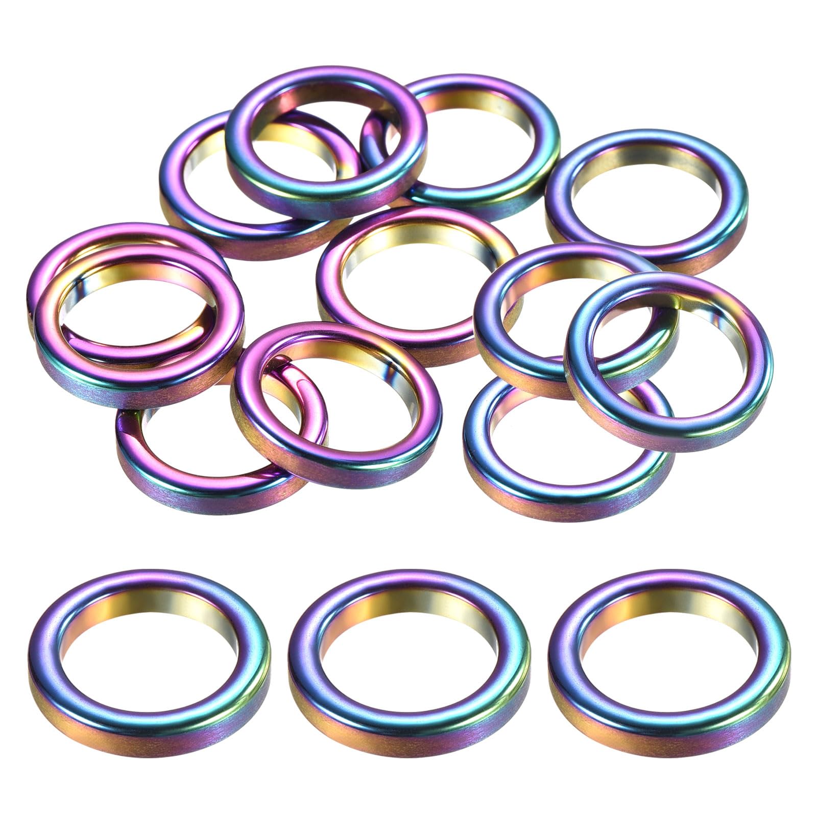 PATIKIL ceramic guide rings in a 30-piece set for durable rod repairs