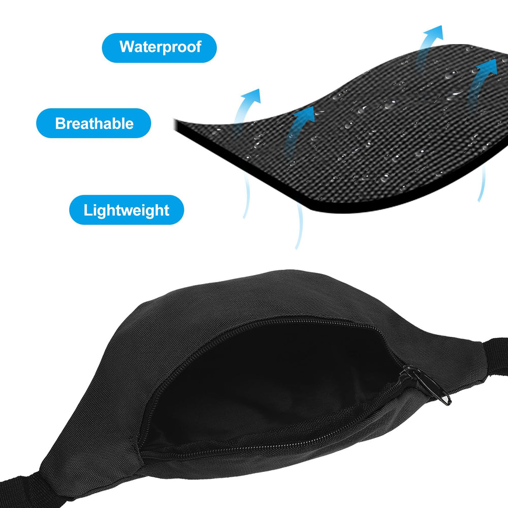 PATIKIL 13x30 cm pouch holds phone, keys, and wallet securely.