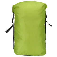 PATIKIL compression stuff sack yellow-green front view ideal for camping gear storage