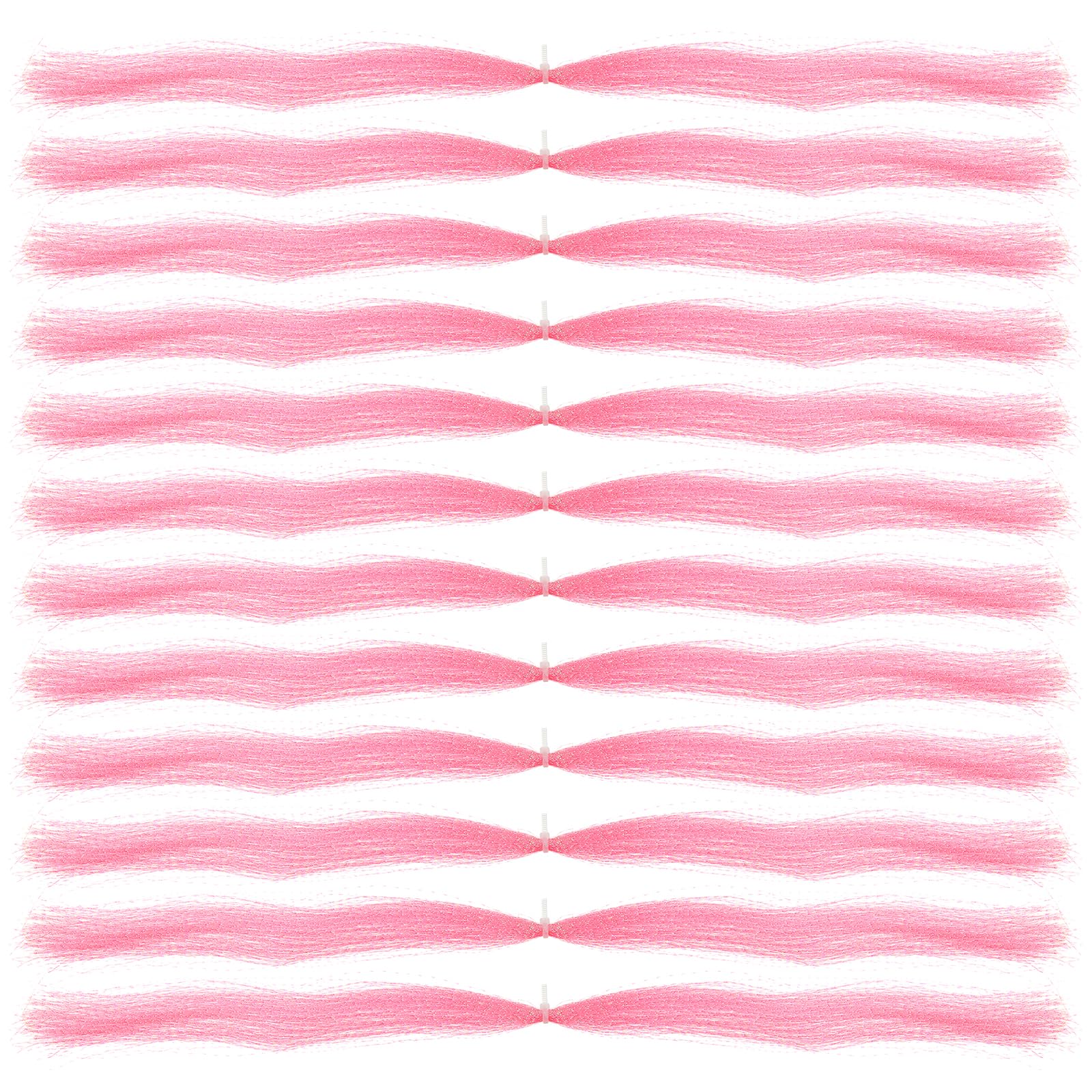 PATIKIL Crystal Flash pink line, vivid lure visibility in water.