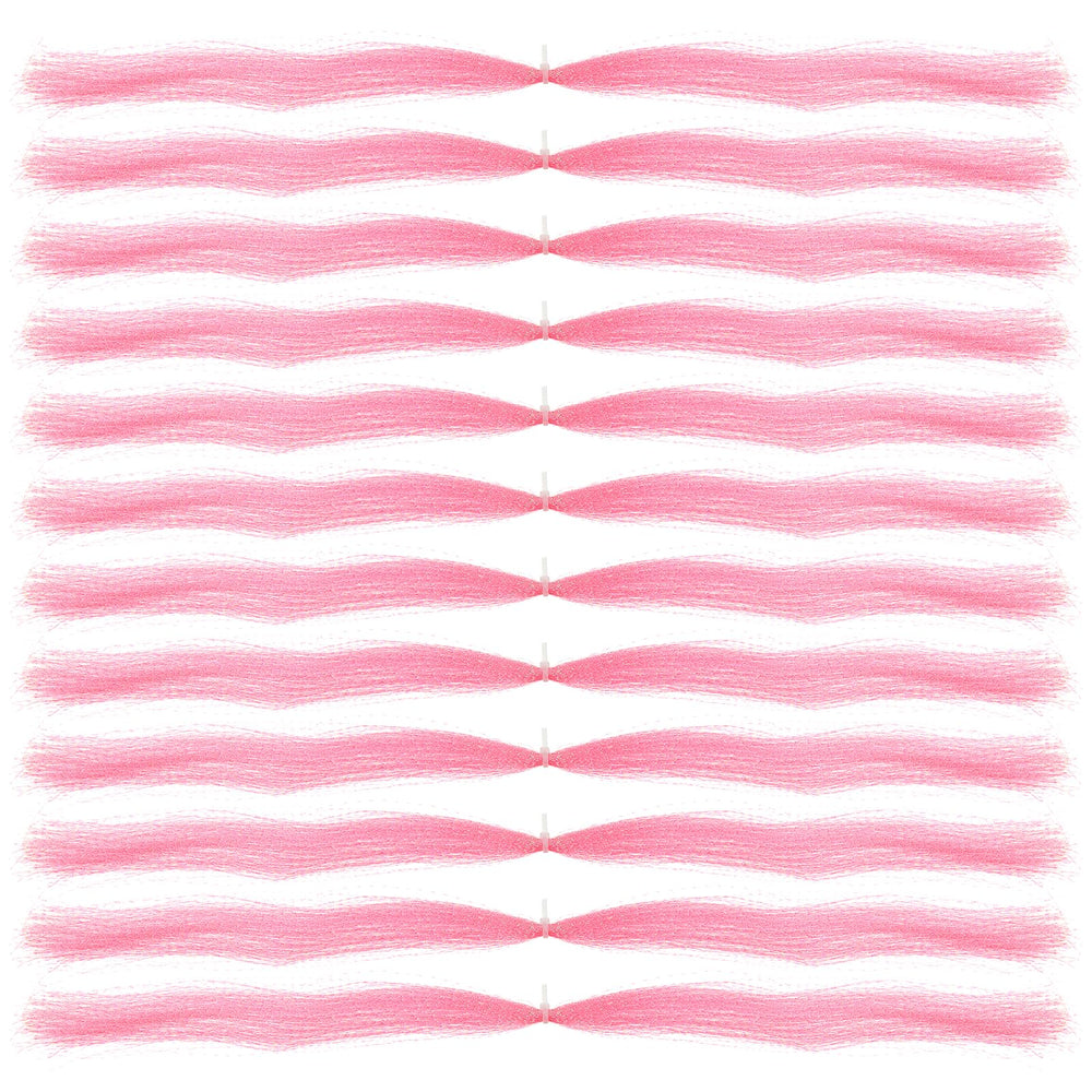 PATIKIL Crystal Flash pink line, vivid lure visibility in water.