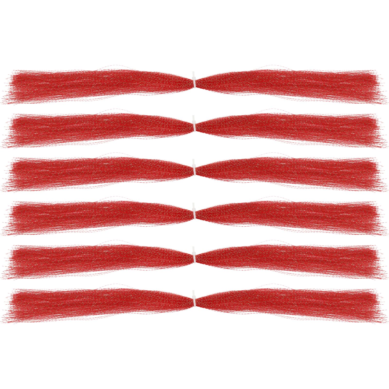 PATIKIL Crystal Flash red threads for lure dressing enhancing visibility