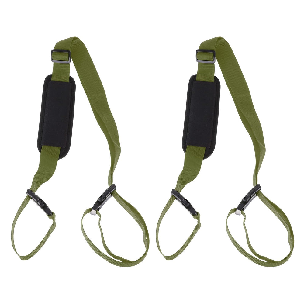 PATIKIL dark green beach chair strap, adjustable for easy carrying