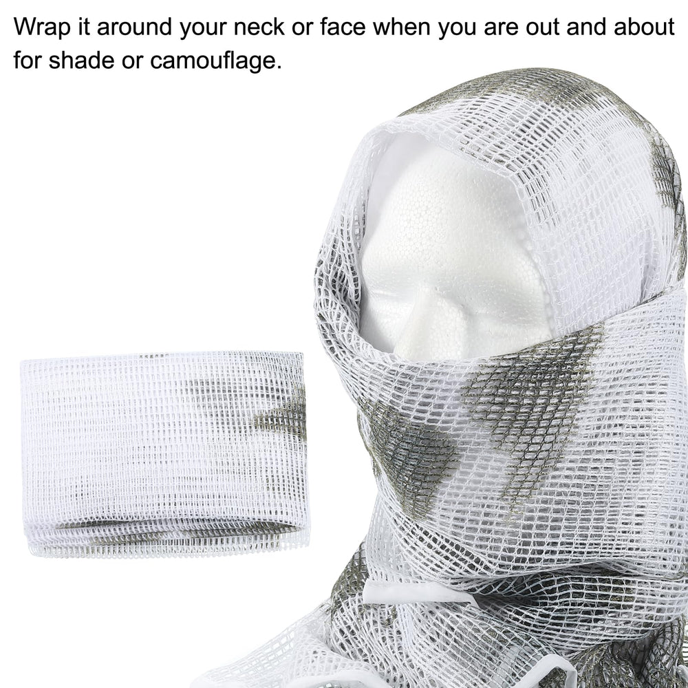 PATIKIL desert field veil scarf ideal for practical outdoor shading and concealment.