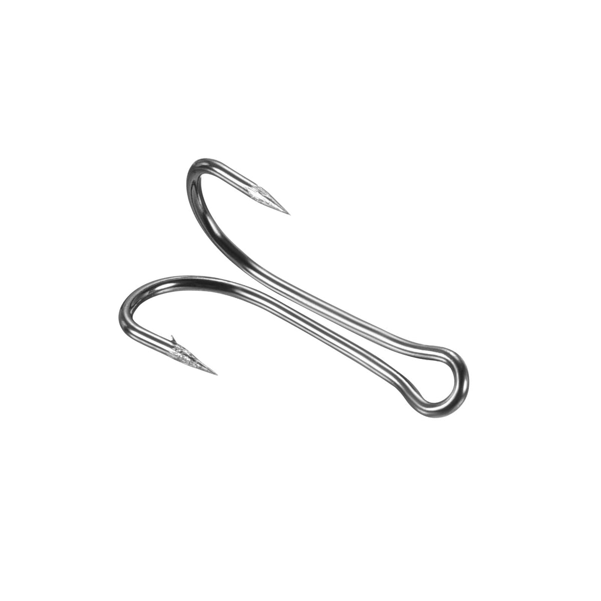 PATIKIL double fish hooks, 20-pack, black finish for reliable catches