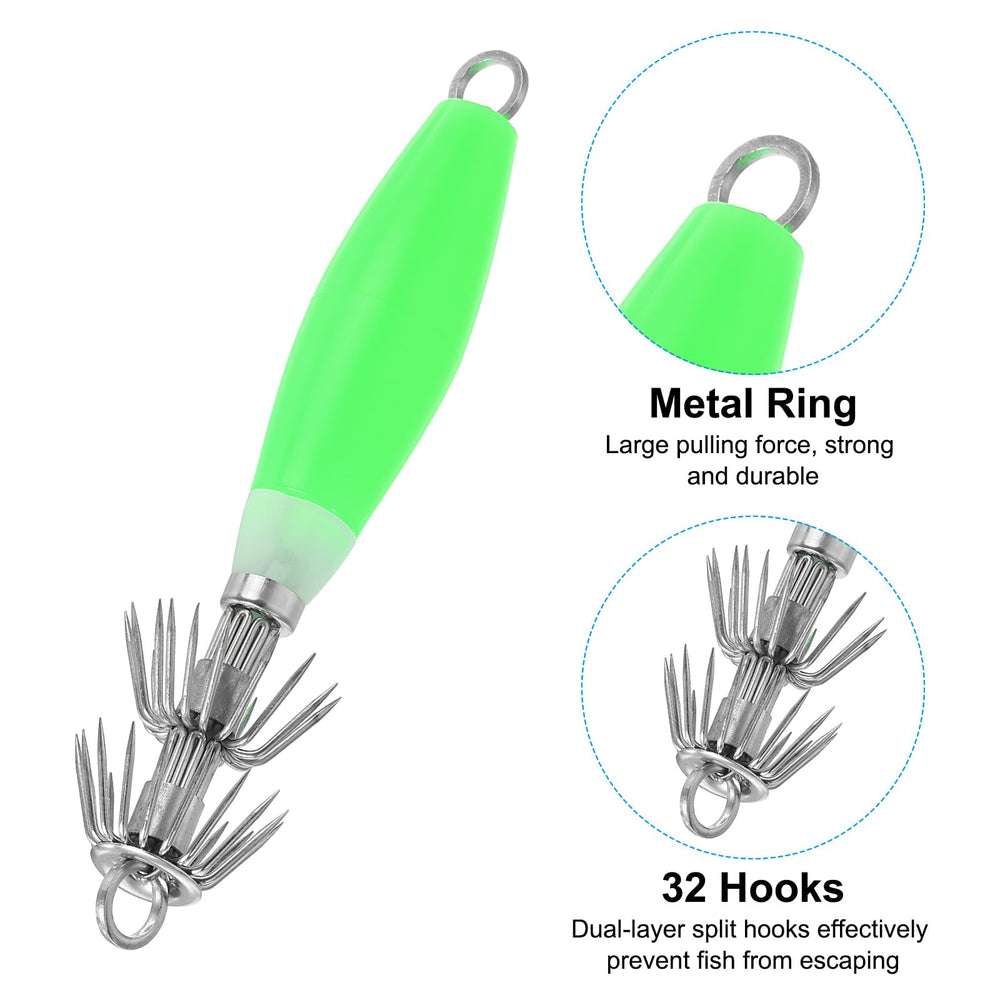 PATIKIL double-layer 32-hook design reduces squid escapes