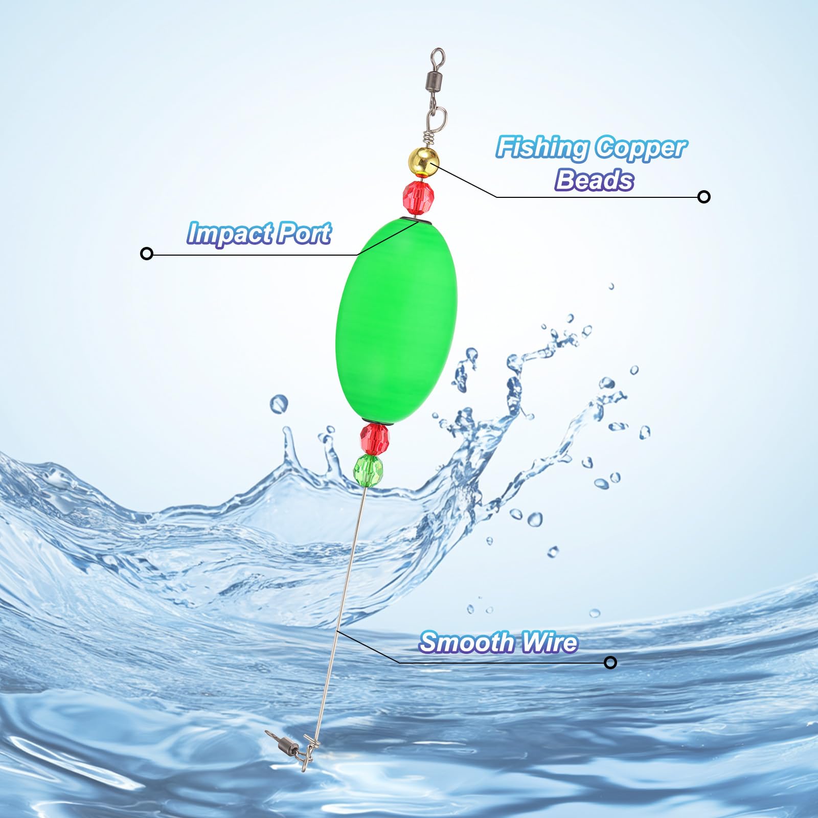 PATIKIL durable plastic float designed for long-lasting use.