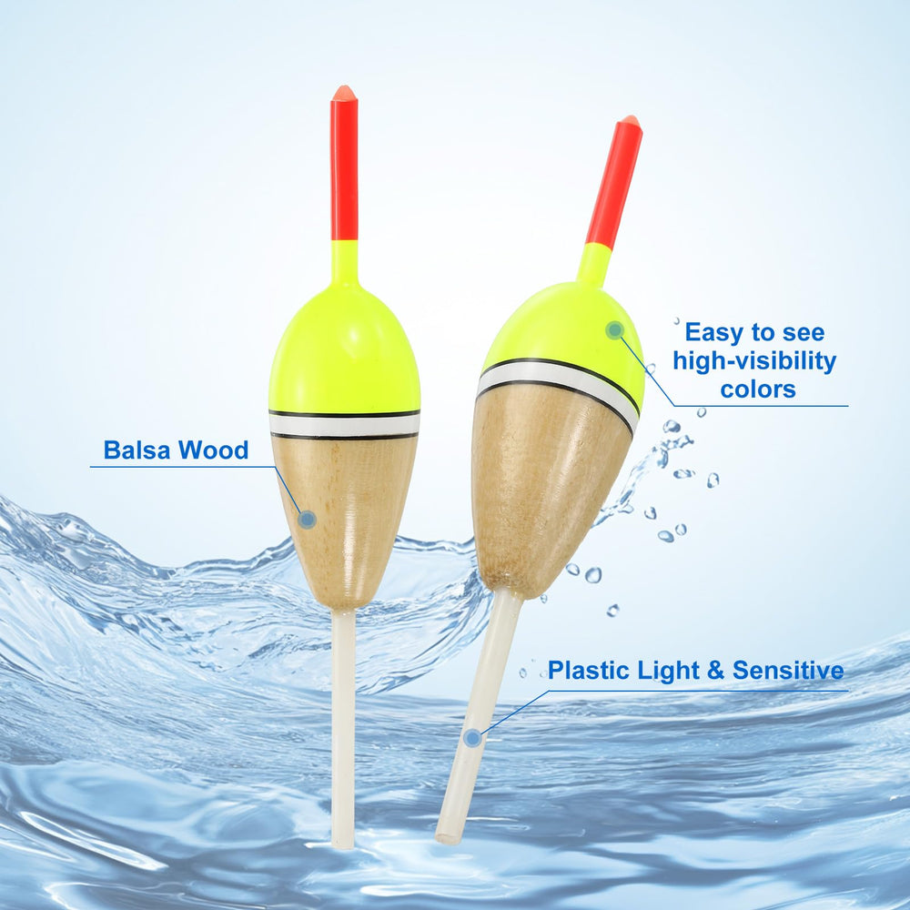 PATIKIL durable plastic float body resists wear in water.