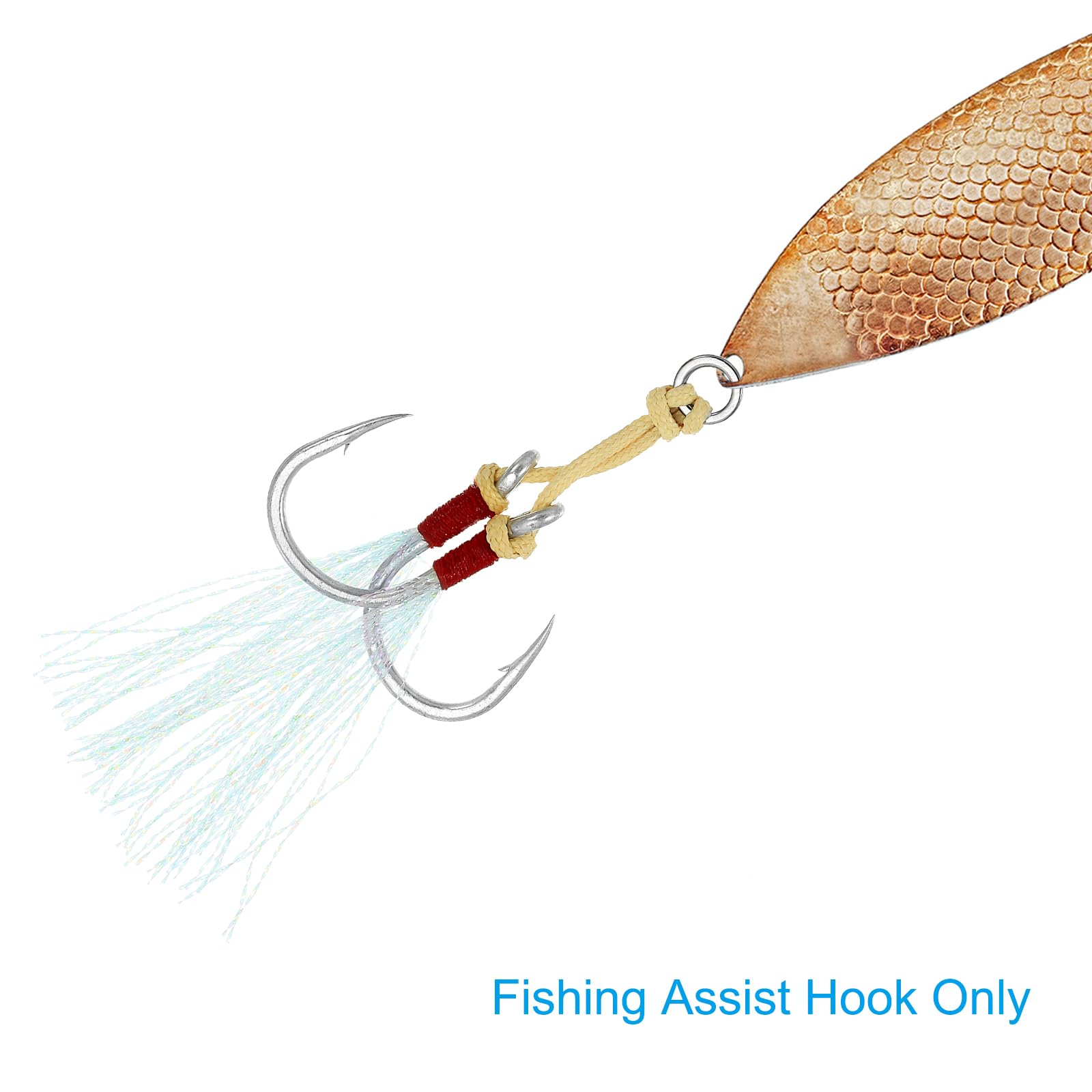 PATIKIL hooks suitable for saltwater and freshwater fishing across species.