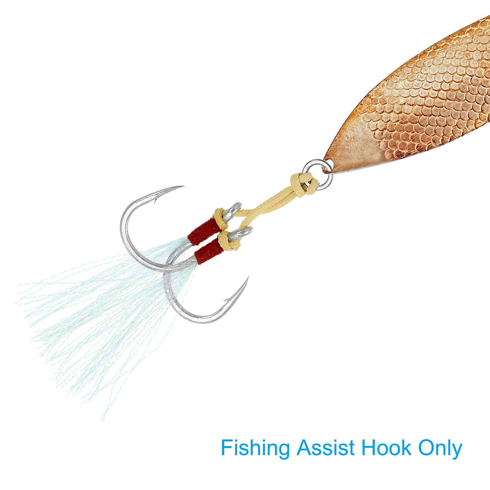 PATIKIL hooks suitable for saltwater and freshwater fishing across species.