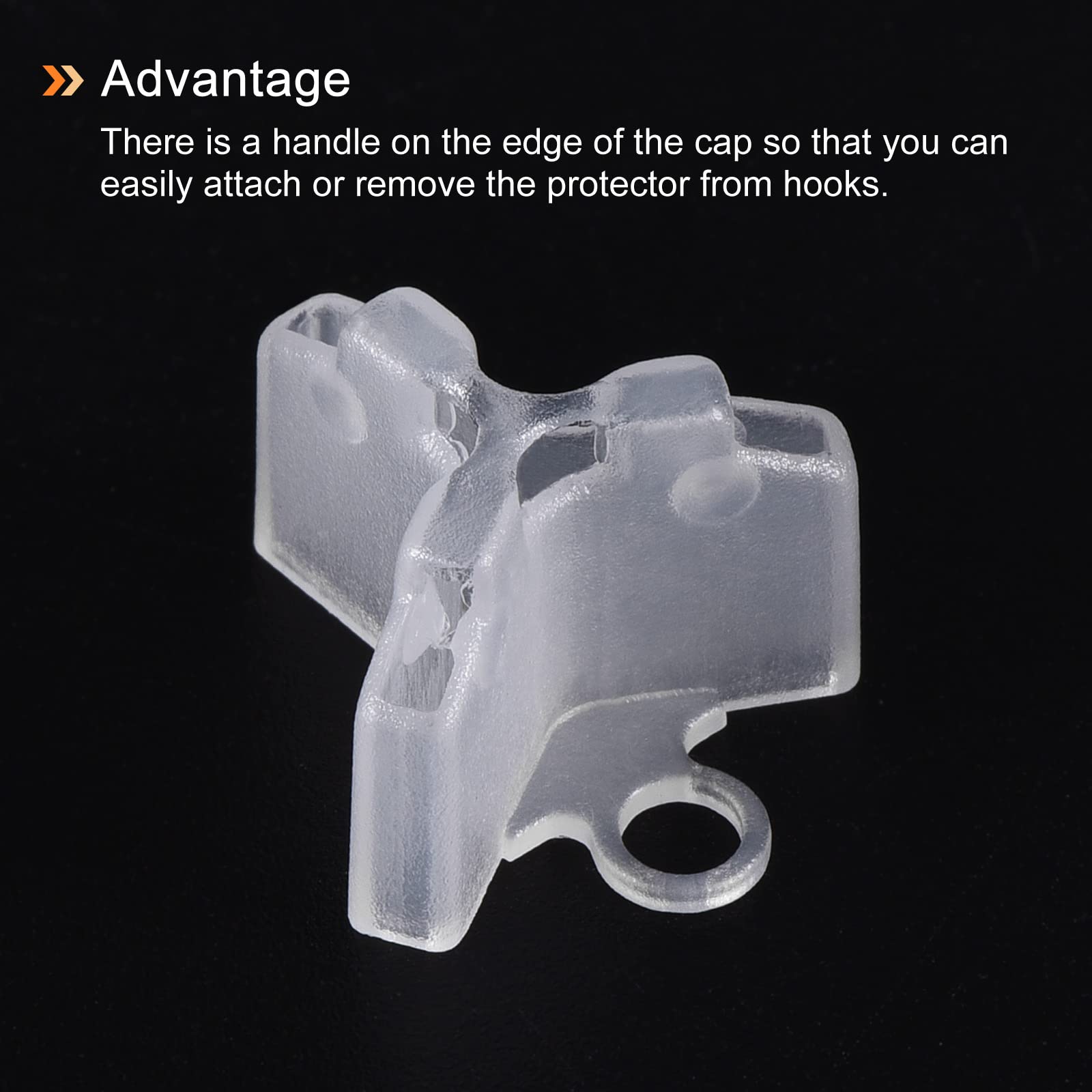 PATIKIL edge handle on cap allows easy attachment and removal.