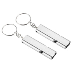 PATIKIL emergency whistle dual tubes for loud outdoor alerts.