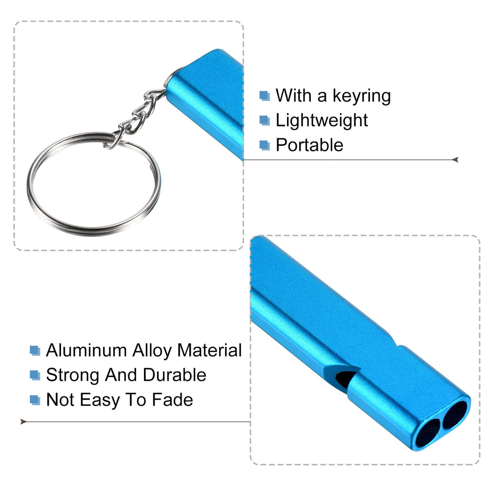 PATIKIL emergency whistle lanyard-ready design for quick access.