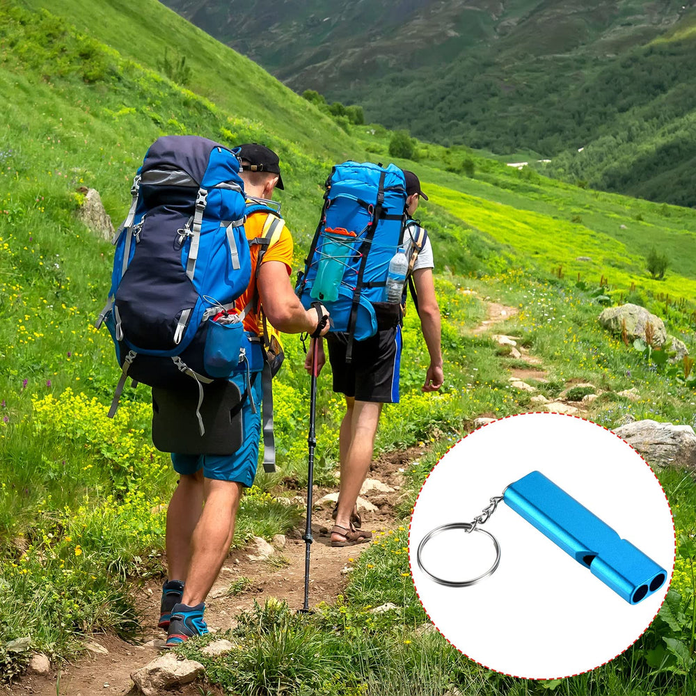 PATIKIL emergency whistle packaging 2-pack for outdoor kits.