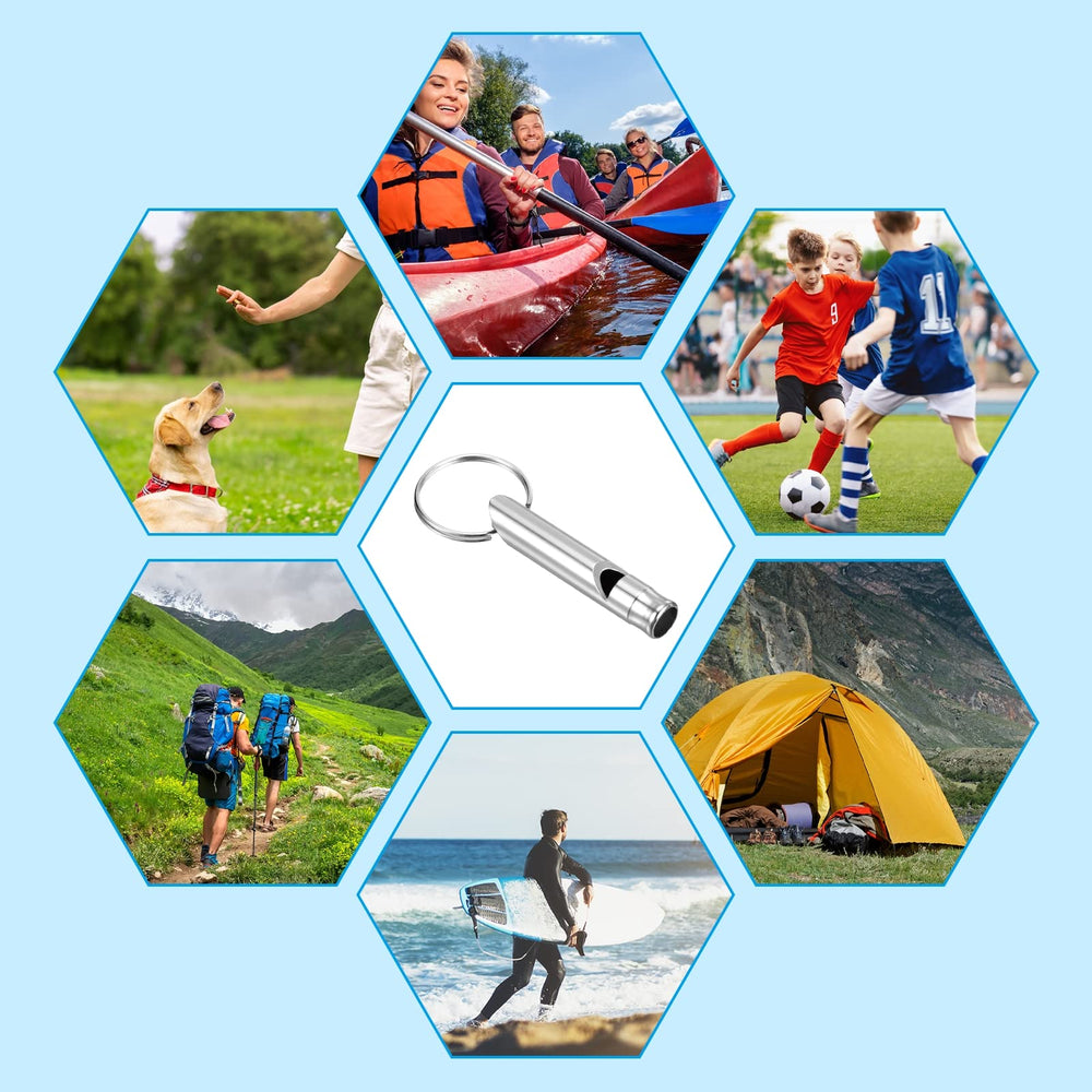 PATIKIL 12-pack for camping kits offers reliable attention-getting in emergencies.