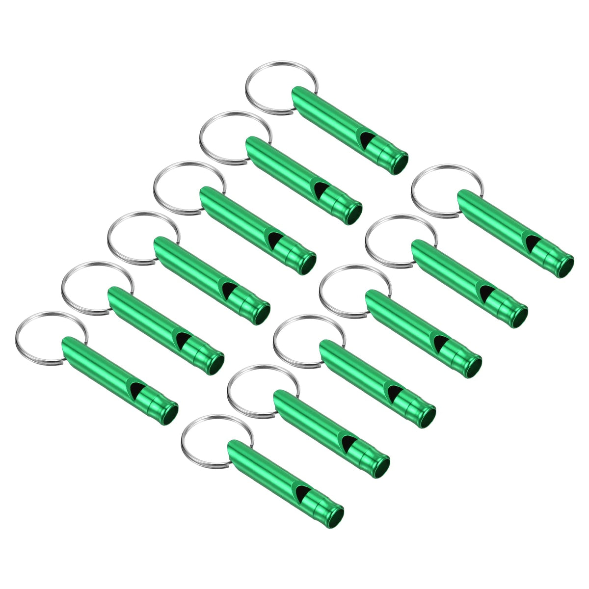 PATIKIL emergency whistles in green packaging ready for signaling